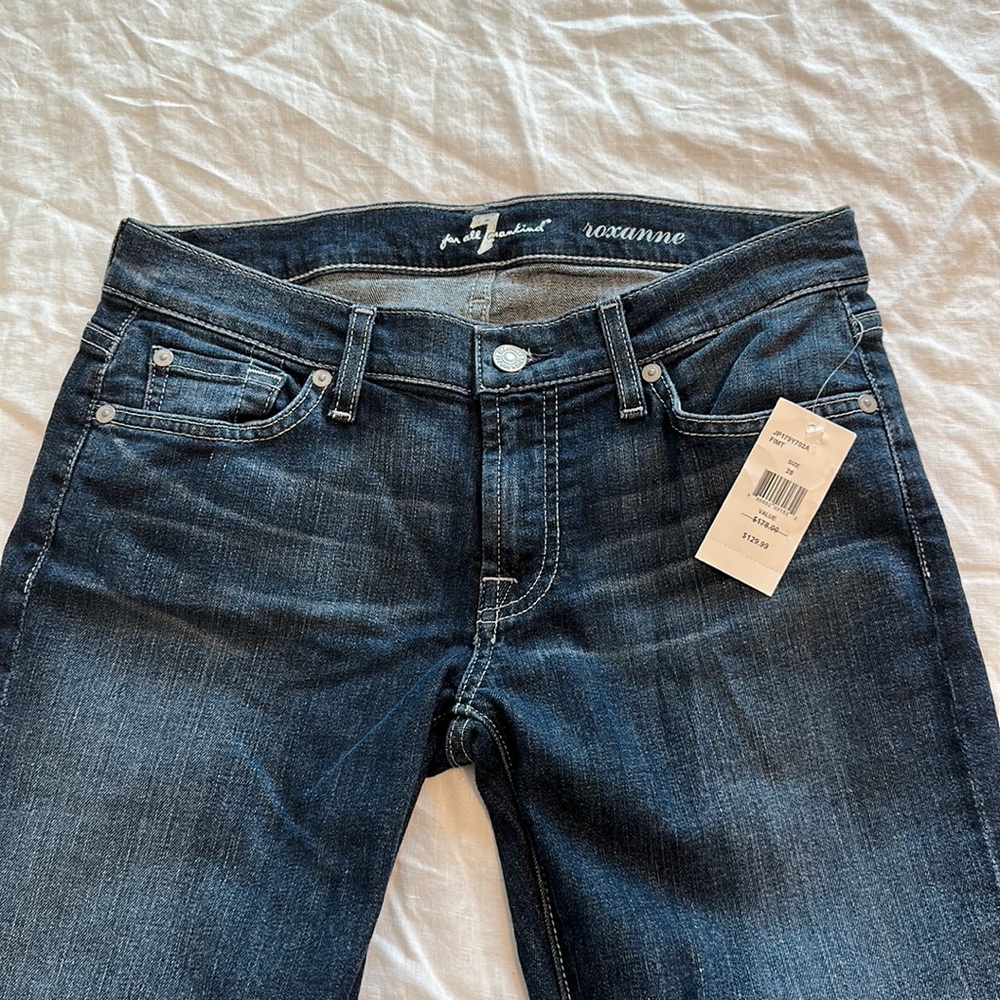 7 For All Mankind Roxanne Straight Leg Jean